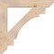 Ekena Millwork Merced Slat Smooth Bracket, Douglas Fir, 5 1/2"W x 42"D x 42"H BKT06X42X42MRC06SDF - alternate 2